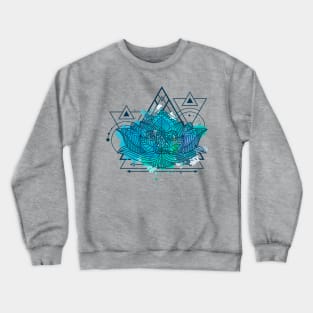 Lotus triangle Crewneck Sweatshirt